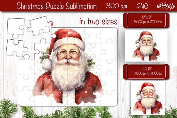 Download Christmas Puzzle PNG Kids Puzzle Santa - Kids puzzle Collection