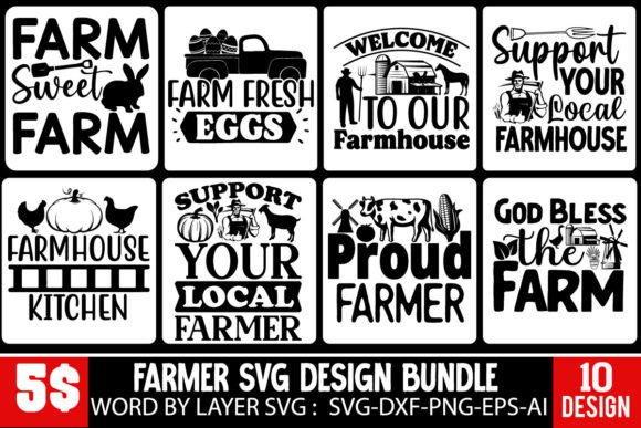 Download FarmHouse SVG BUndle - Farmhouse svg Collection