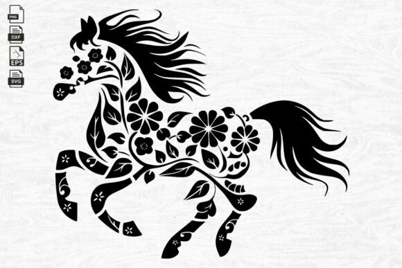 Download Floral Horse Svg , Horse , Farmhouse Svg - Farmhouse svg Collection