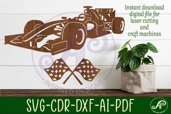 Download Race Car Wall Sign, SVG File. Vector Cut - Race car wall sign Collection