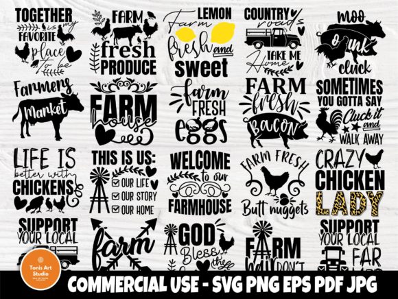 Download Farmhouse SVG Bundle, Chicken Svg, Farm - Farmhouse svg Collection