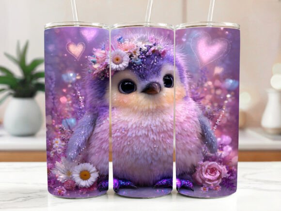 Download Cute Penguins Tumbler Wrap Happy Penguin - Premium Bundle